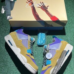 Dessert Storm Union Jordan Retro 4 🔥👟